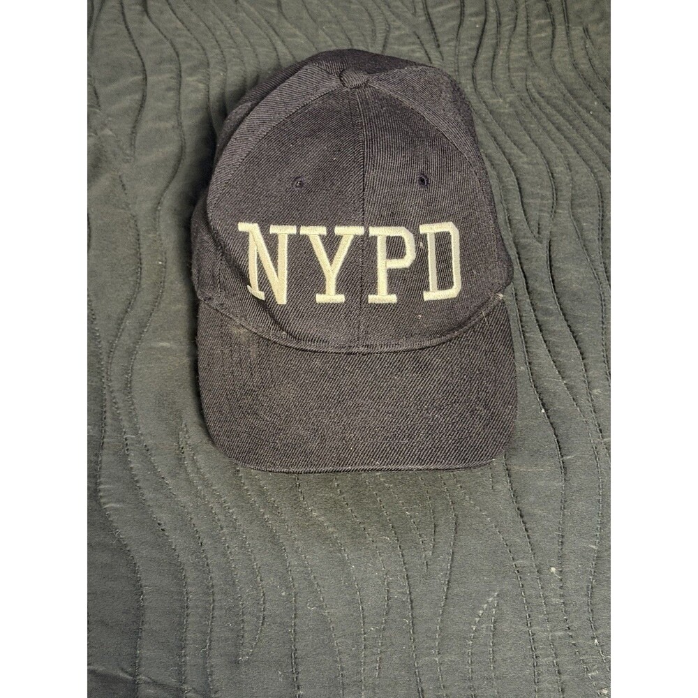 Official NYPD Approved Product Nay Blue Adjustable Baseball Cap Hat